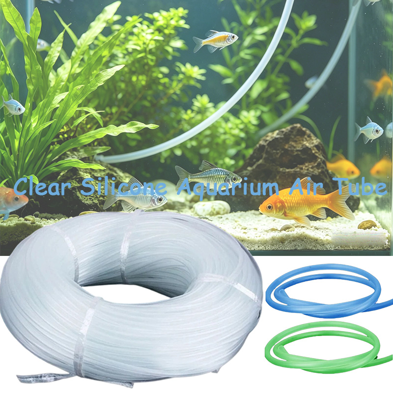 Fish Pond Aerator - 투명 PVC 어항 에어라인 튜빙 4*6mm