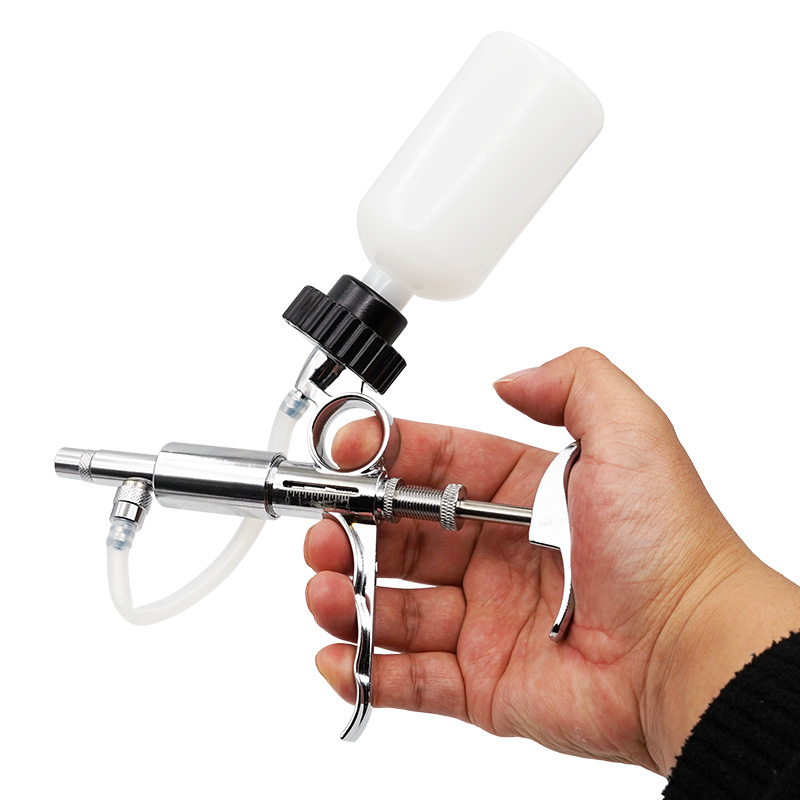 Veterinary Syringe Gun - 0.5-5Ml 연속 주사기 도구 가축 동물