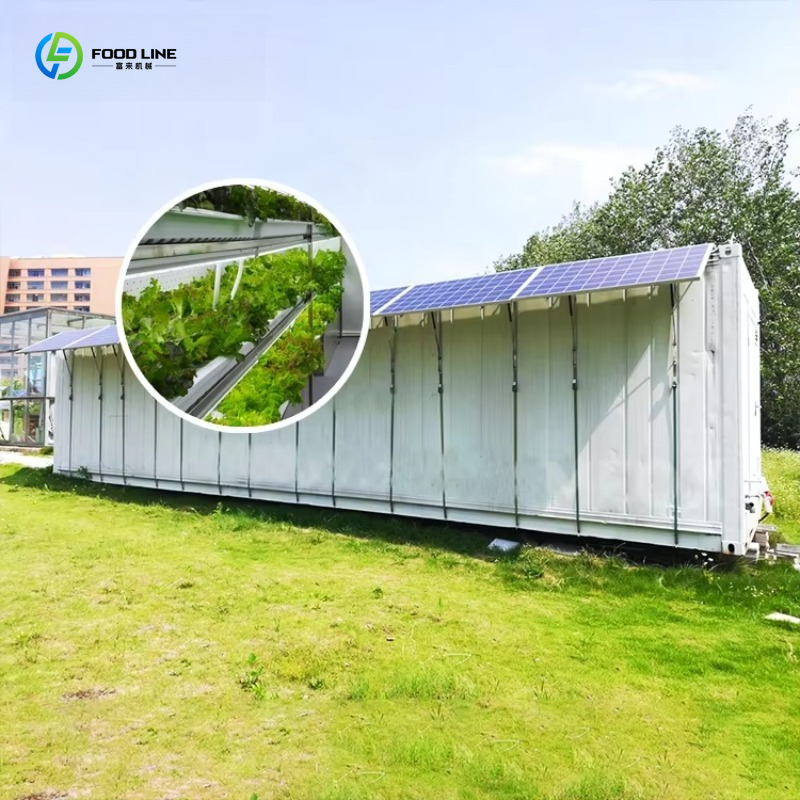 Organic Farming Of Agriculture - 맞춤형 컨테이너 농장 스마트 재배기 (잎채소