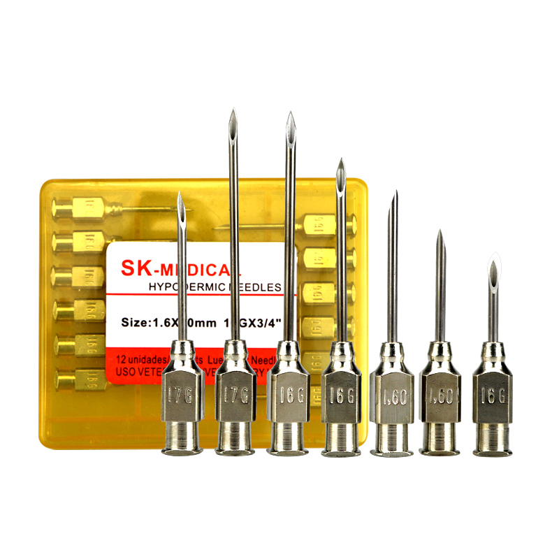 Veterinary Syringe Gun - 10 개/상자 농장 동물 스테인레스 스틸