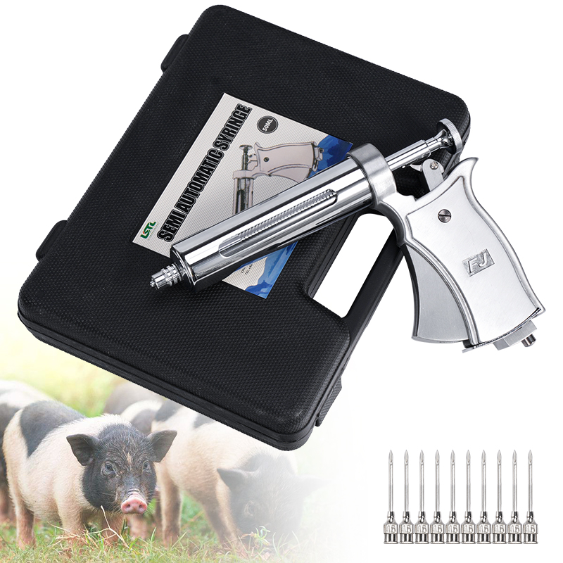 반자동 연속 주사기 50ML 조절식 주사기 소, 양,  - Veterinary Syringe Gun 리뷰 및 가격