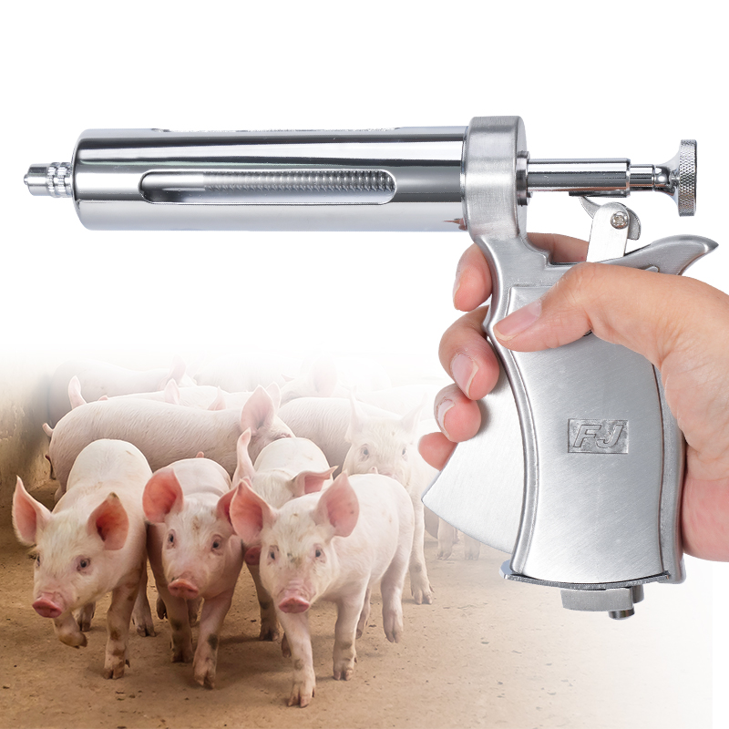 반자동 연속 주사기 50ML 조절식 주사기 소, 양,  - Veterinary Syringe Gun 리뷰 및 가격