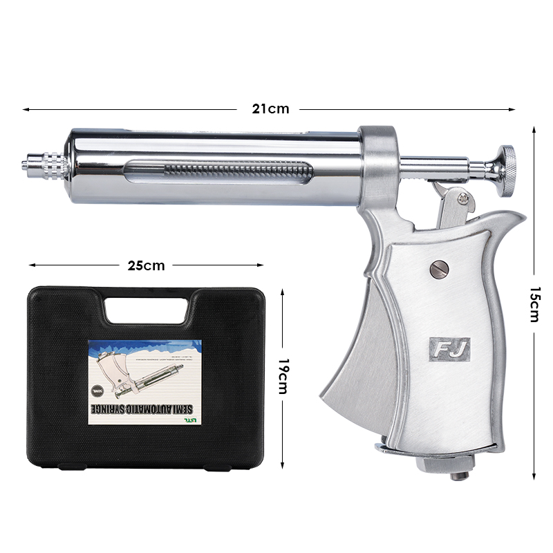 반자동 연속 주사기 50ML 조절식 주사기 소, 양,  - Veterinary Syringe Gun 리뷰 및 가격
