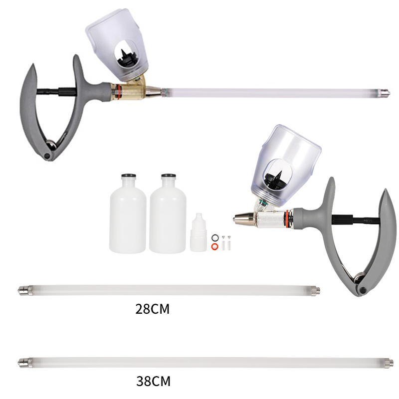 가축 동물 자동 주사기 (28cm/38cm 연장 튜브  - Veterinary Syringe Gun 리뷰 및 가격