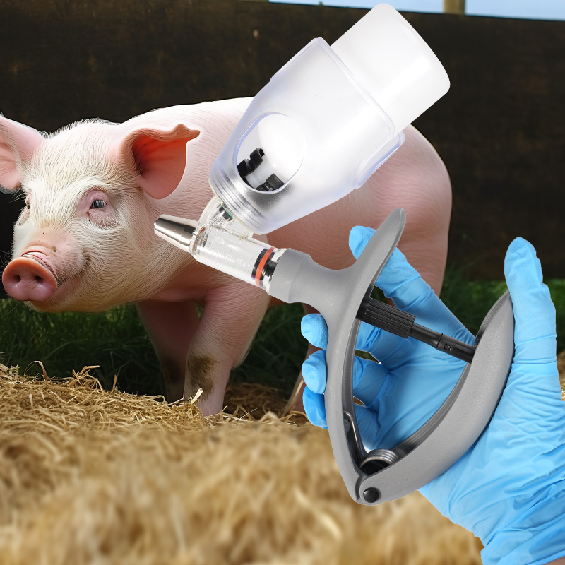가축 동물 자동 주사기 (28cm/38cm 연장 튜브  - Veterinary Syringe Gun 리뷰 및 가격