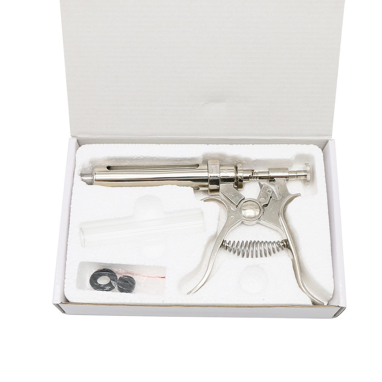 10~50ml 용량의 동물용 연속 주사기, 회전식 디자 - Veterinary Syringe Gun 리뷰 및 가격