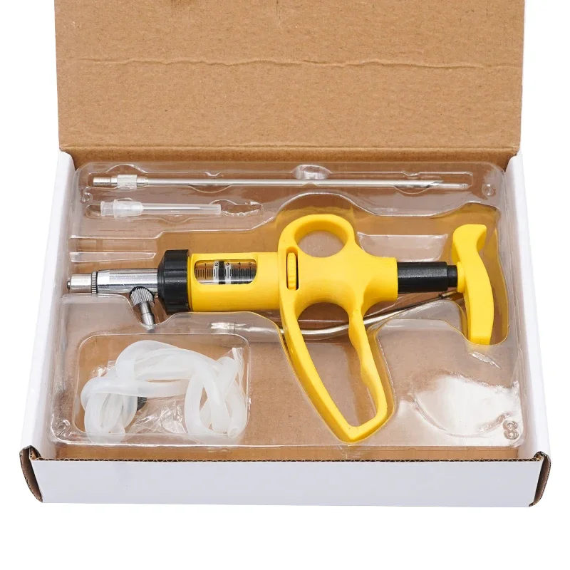 1 Pc 가축 연속 주입 주사기 5/10ml 플라스틱  - Veterinary Syringe Gun 리뷰 및 가격