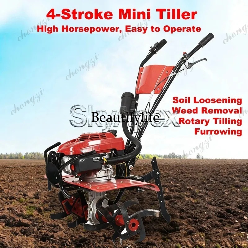 M81 4행정 미니 농업용 경운기 다기능 제초, 배수로 - Soil Tilling Cultivator 리뷰 및 가격