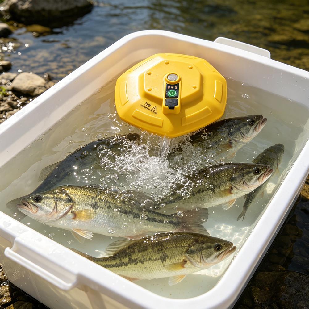 무선 충전식 수족관 산소 펌프, 연못 물고기 운반 및  - Fish Pond Aerator 리뷰 및 가격