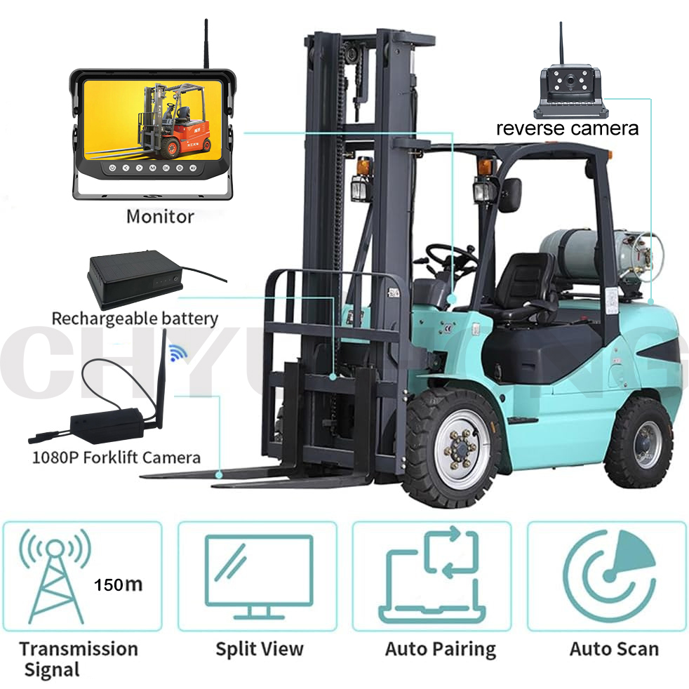 2.4G 7인치 무선 IP68 방수 모니터, 지게차 또 - Farming Or Agriculture 리뷰 및 가격