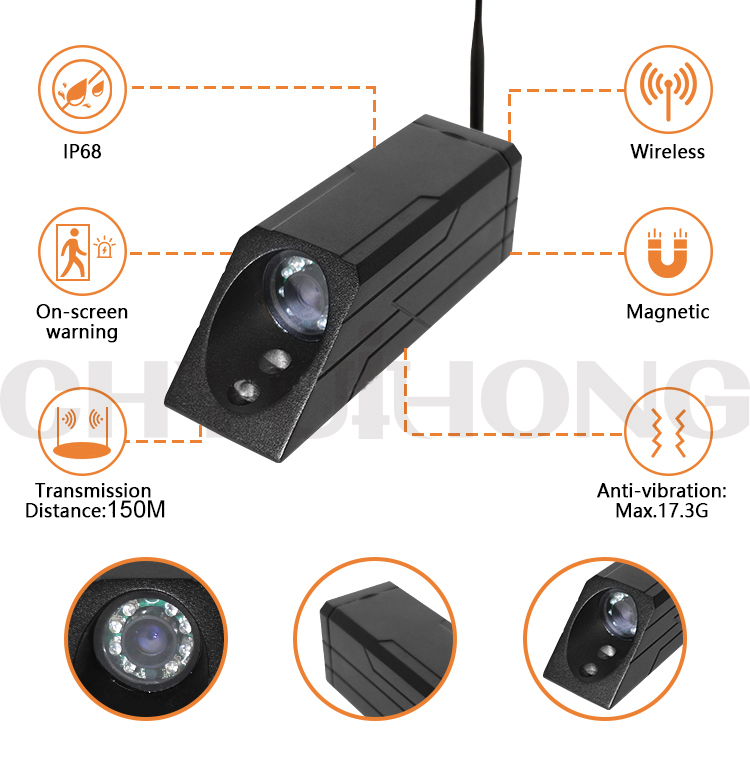 2.4G 7인치 무선 IP68 방수 모니터, 지게차 또 - Farming Or Agriculture 리뷰 및 가격