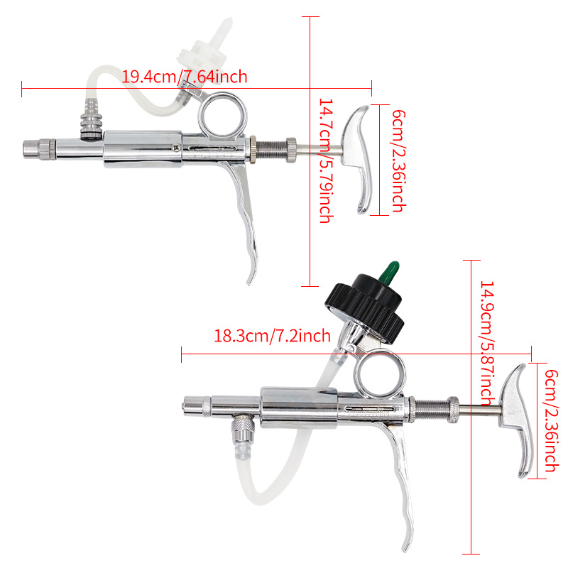 0.5-5Ml 연속 주사기 도구 가축 동물 돼지 닭 백 - Veterinary Syringe Gun 리뷰 및 가격