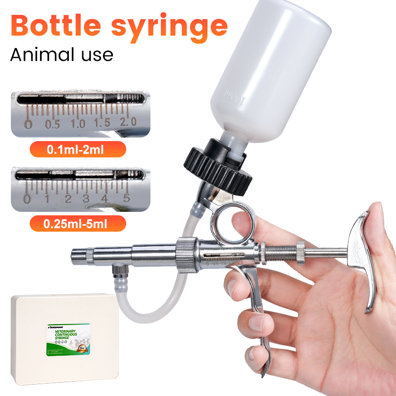 2ml/5ml 자동 가금류 주사기 (액세서리 포함) 수 - Veterinary Syringe Gun 리뷰 및 가격